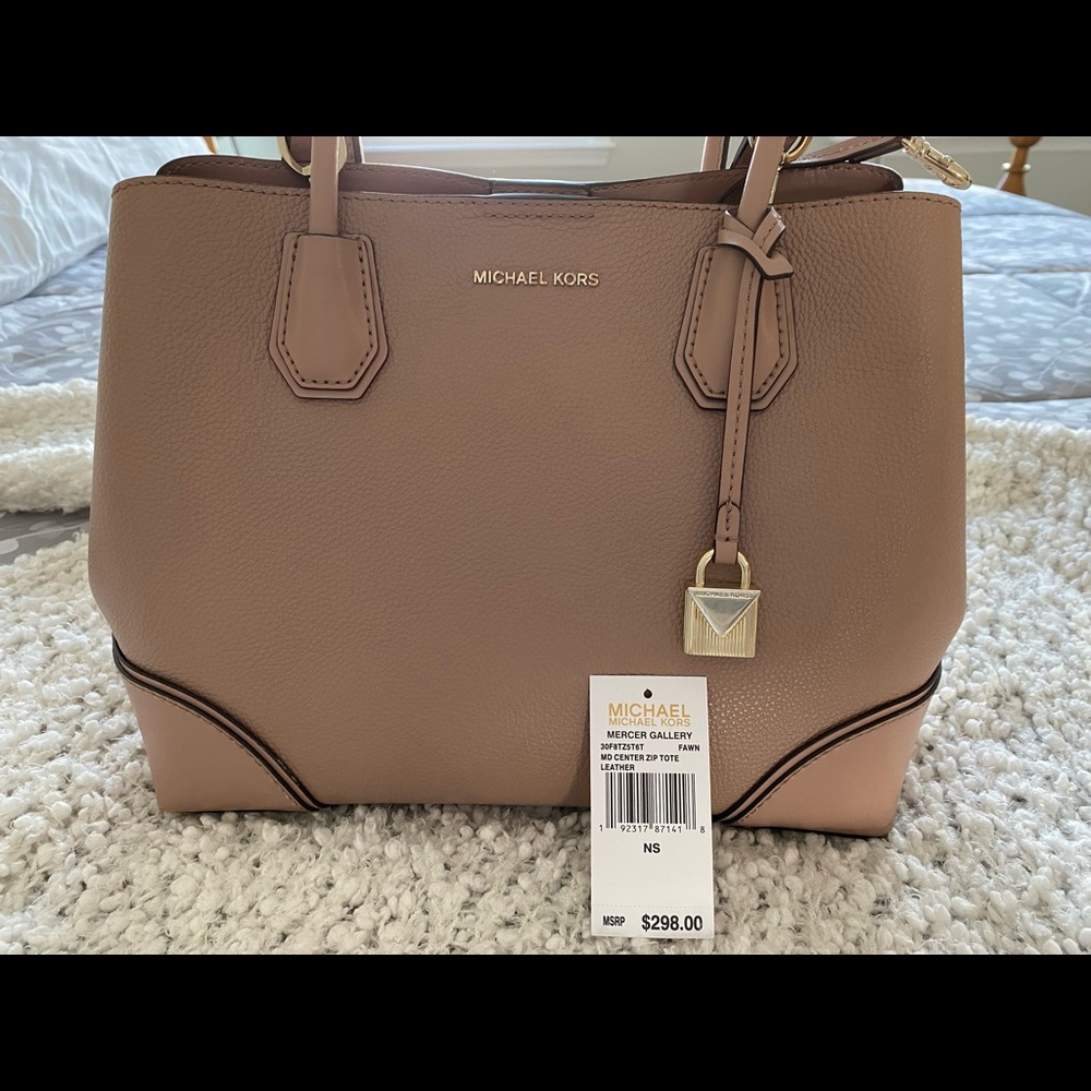 Michael Kors purse and matching wallet/wristlet